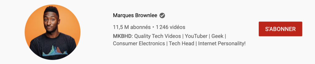 créer une chaîne youtube pp MKBHD