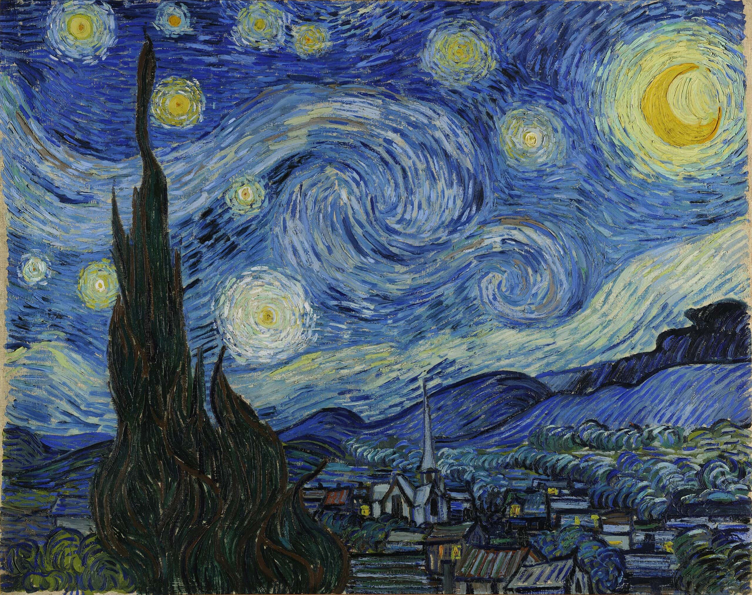 La Nuit Étoilée, Van Gogh (1889)
