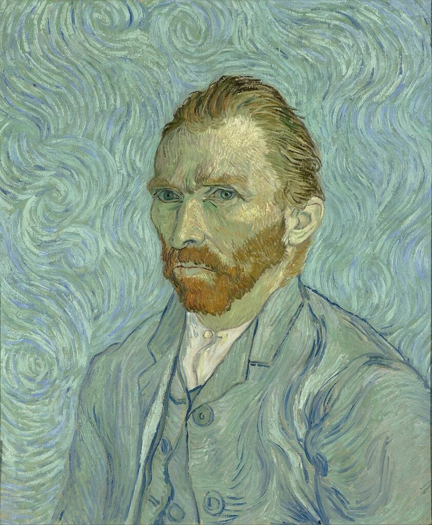 Autoportait "Portrait de l'artiste" Van Gogh 