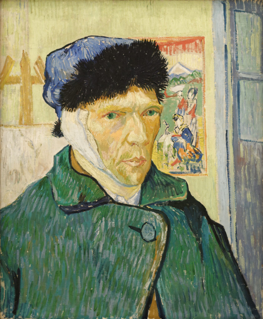 Autoportrait à l'oreille bandée Vincent Van Gogh (Janvier 1889)