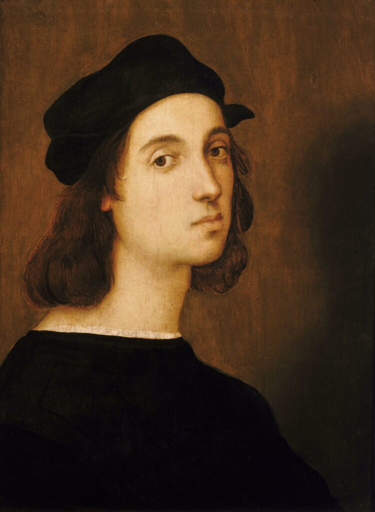Portrait de Raphaël, de son vrai nom Raffaello Sanzio.